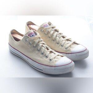 CONVERSE ALL STAR OX NATURAL OFF WHITE  UNISEX SNEAKER Men’s‎ 11.5 Women’s 13.5